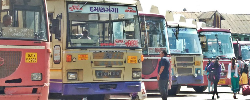 Surat Central GSRTC Bus Station 